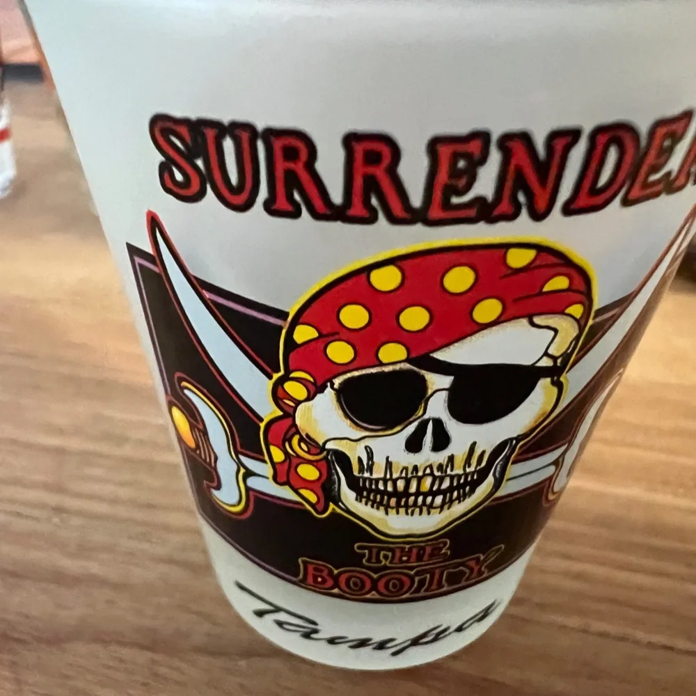 Surrender The Booty Tampa Shot Glass @agiftcorp Halloween